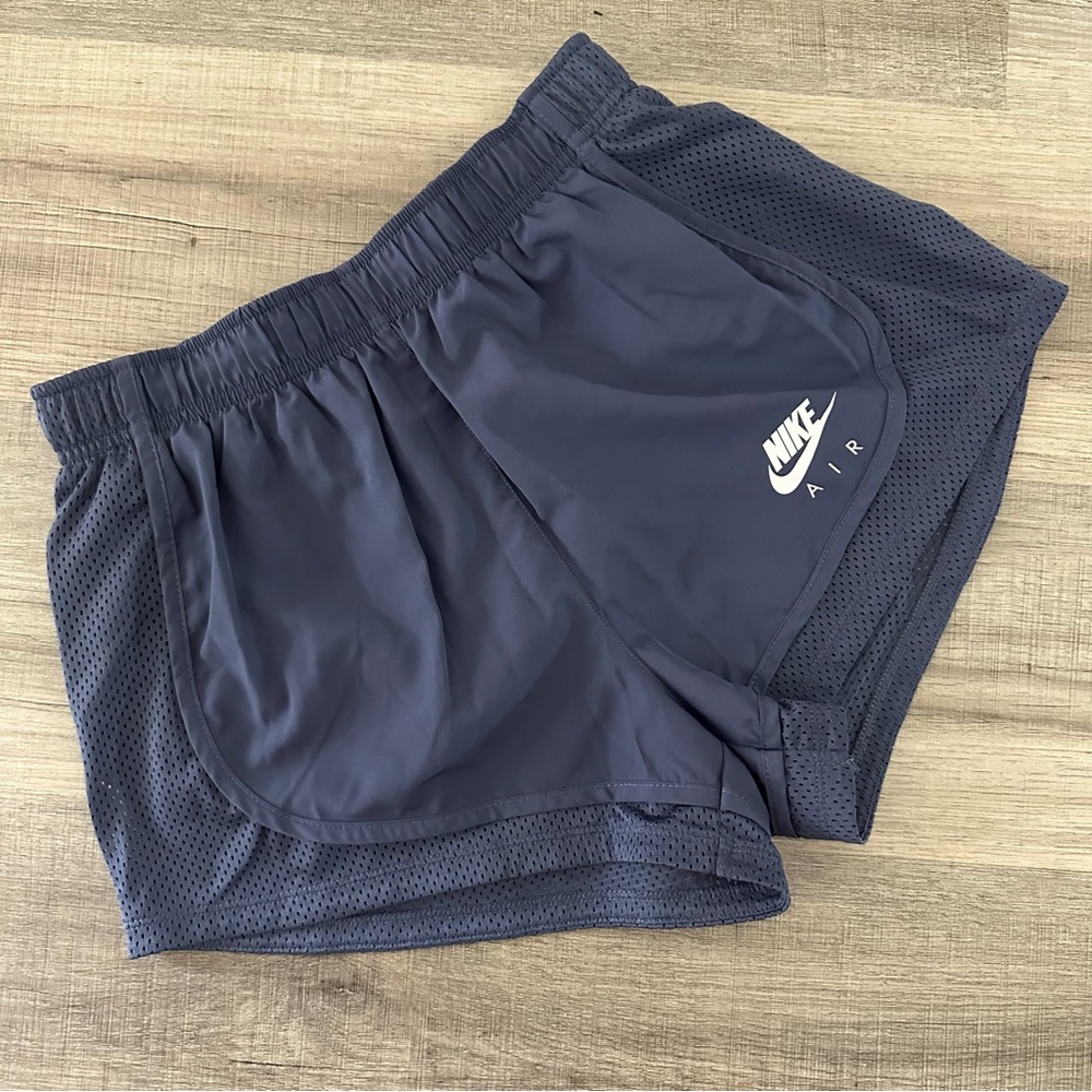 Nike Women's Navy Air Running Shorts
